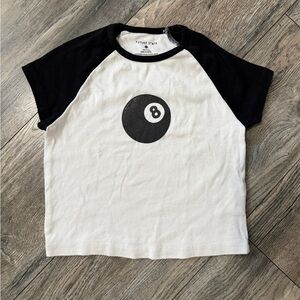 Urban Outfitters Eight Ball Baby Tee